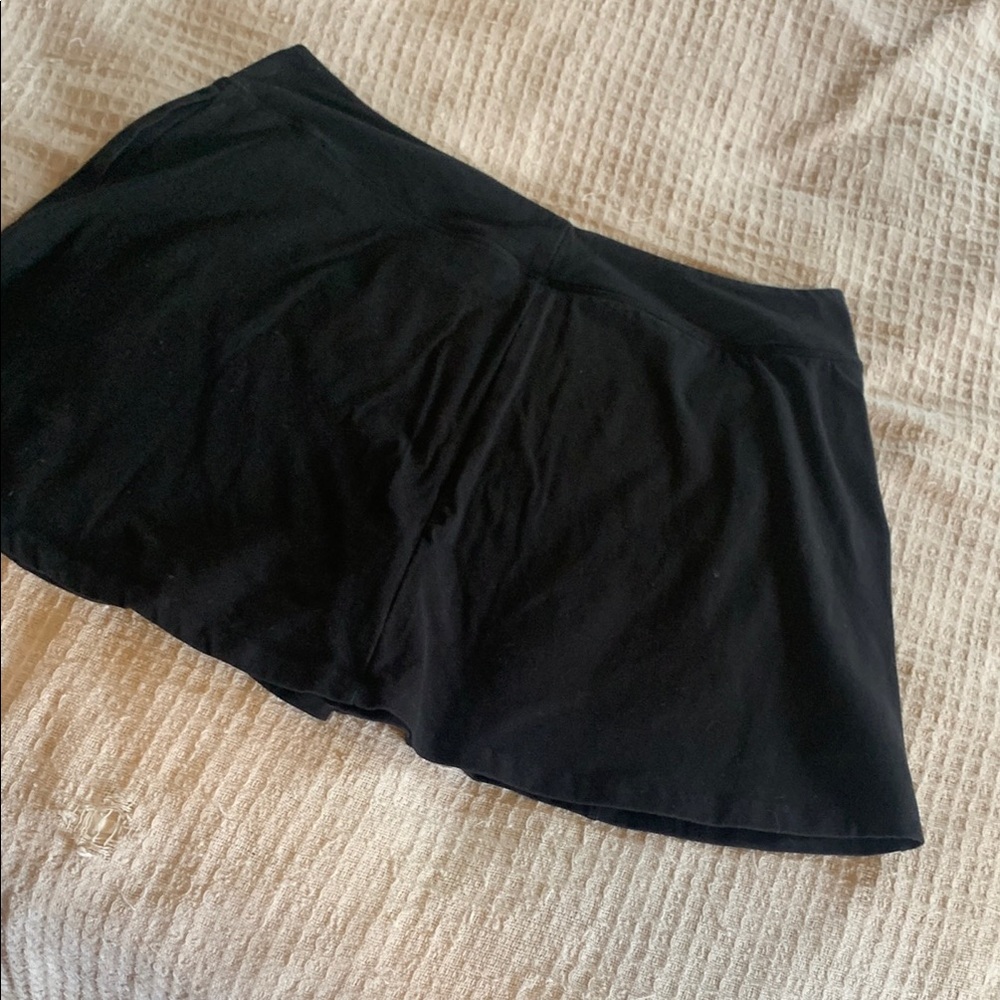 Women with Control Black Skort - Picture 7 of 7